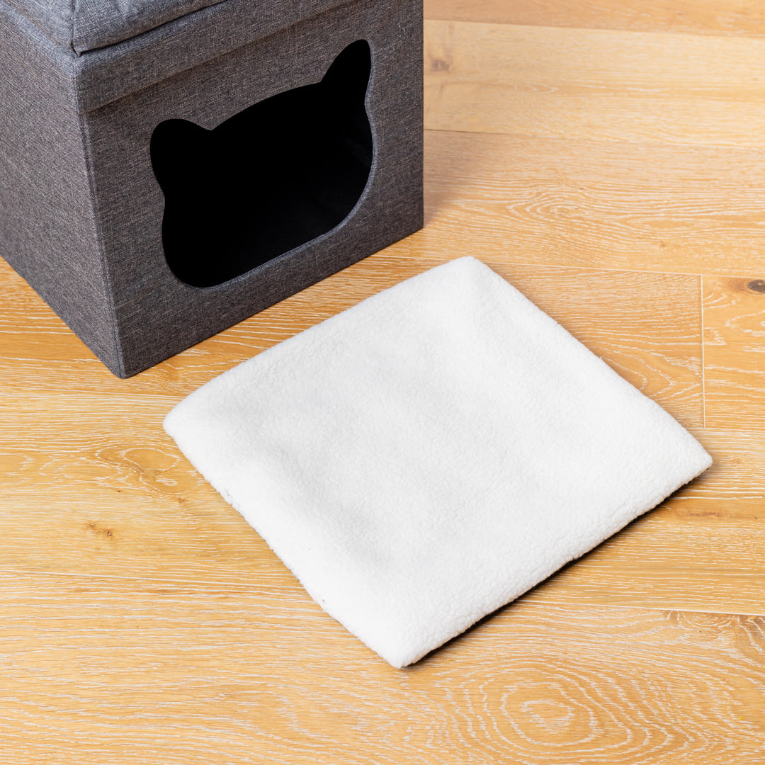 The Ottoman Shop Pet Ottoman Cat House - The Ottoman Shop