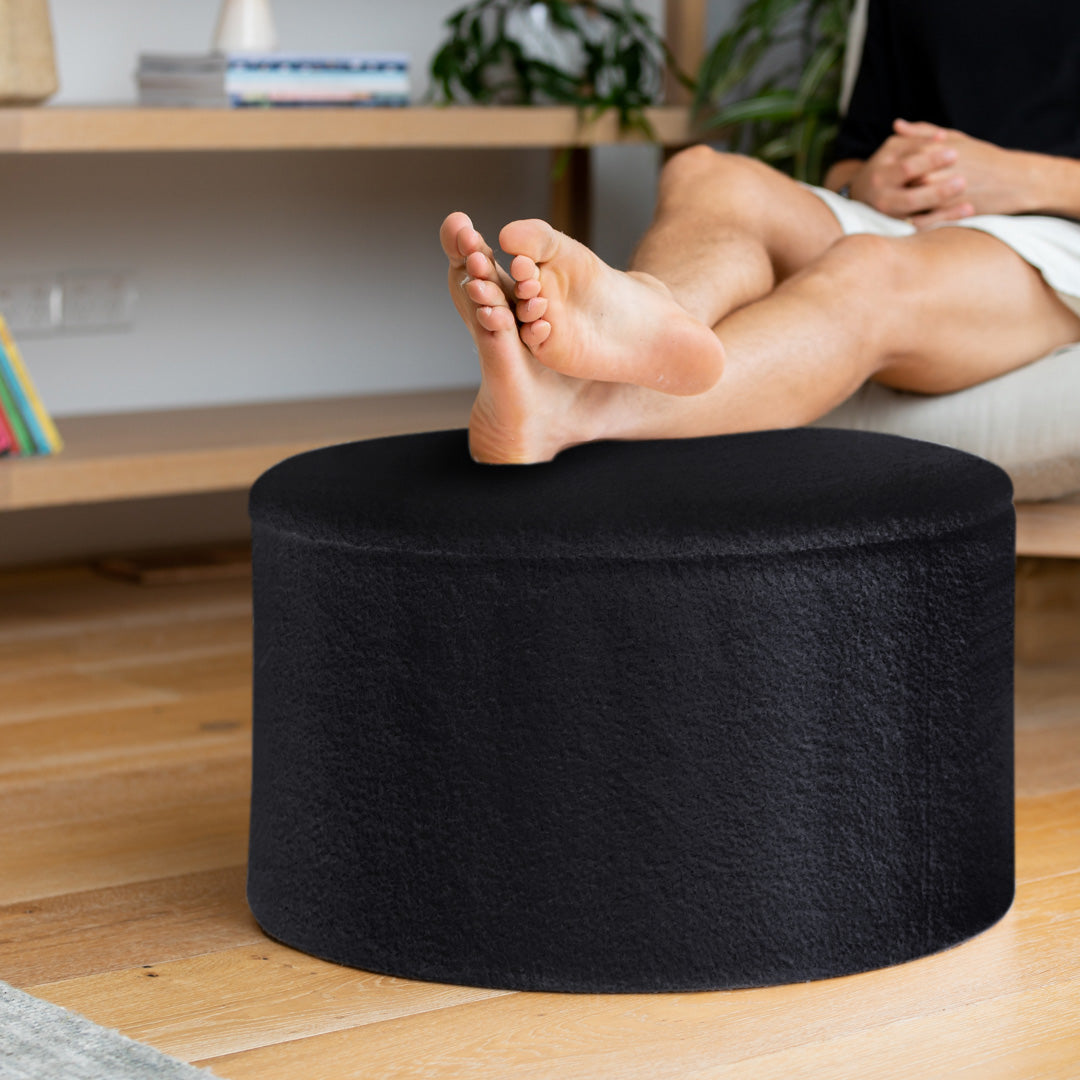 Dicor Australia living room black storage ottoman