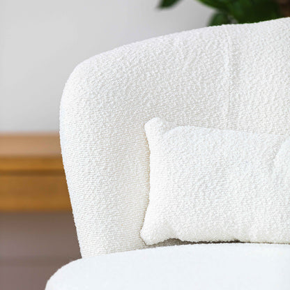 DICOR boucle swivel chair furniture and cushion