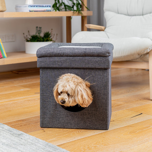 The Ottoman Shop Pet Ottoman Cat House - The Ottoman Shop